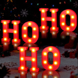 Fleurdeco Joy Light Up Letters – Modern Holiday Accent for Dining Room and Entryway