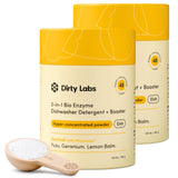 Dirty Labs Aestival Dishwasher Powder and Rinse Booster – Pet and Child Safe Plant-Based Wash for Busy Shared Households