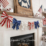 Fourth of July Outdoor Garland – Durable Deck & Patio Decoration for Holiday Entertaining