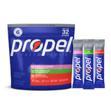 Propel Gatorade Vitamin Drink Mix – Uncluttered Countertop Hydration in Neutral Grape, 32 Single Serve Packets