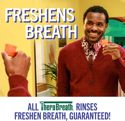TheraBreath Healthy Gums Oral Rinse – Clean-Ingredient Rinse for an Intentional Daily Routine, Clean Mint