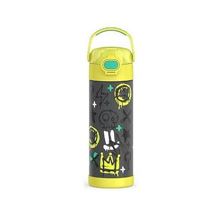 THERMOS FUNTAINER Insulated Kids Bottle – Shatter-Resistant Stainless Steel for Worry-Free School and Playground Use