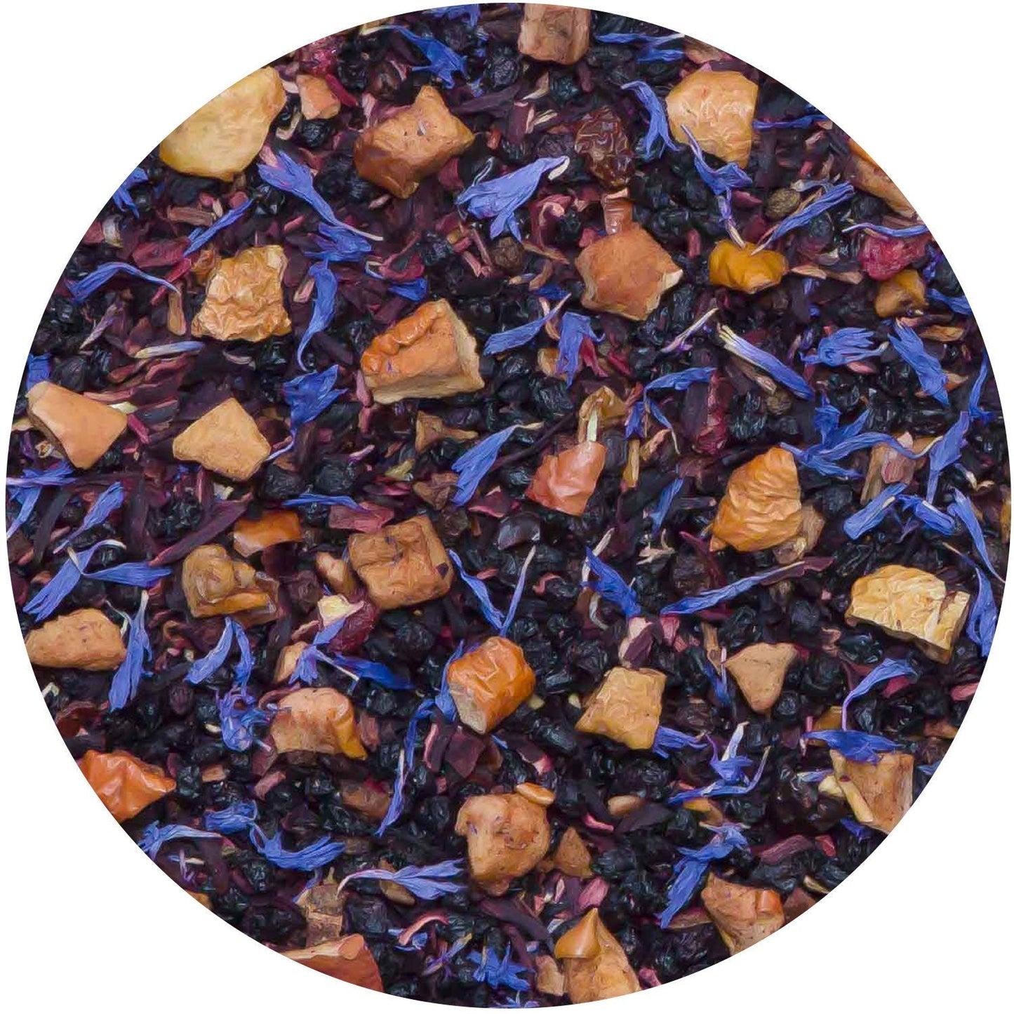 Tiesta Tea Blueberry Wild Child Loose Leaf – Calming Caffeine-Free Hibiscus Blend for Stress Relief and Sleep-Friendly Evening Ritual, 25 Servings