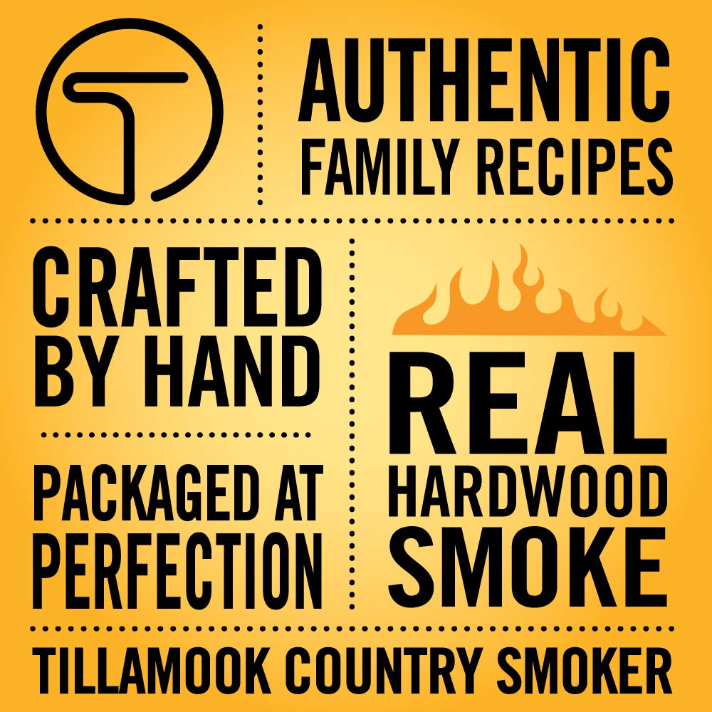 Tillamook Country Smoker Hardwood Smoked Sausage Sticks – Clean Ingredient Snack for Self-Care and Diet Goals, No Sugar Added, 2-Pack