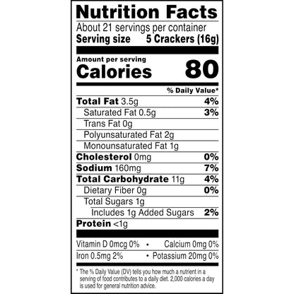 Toasteds Crackers Three-Flavor Box – Travel and Road Trip Snack Pack for the Whole Car, 12oz