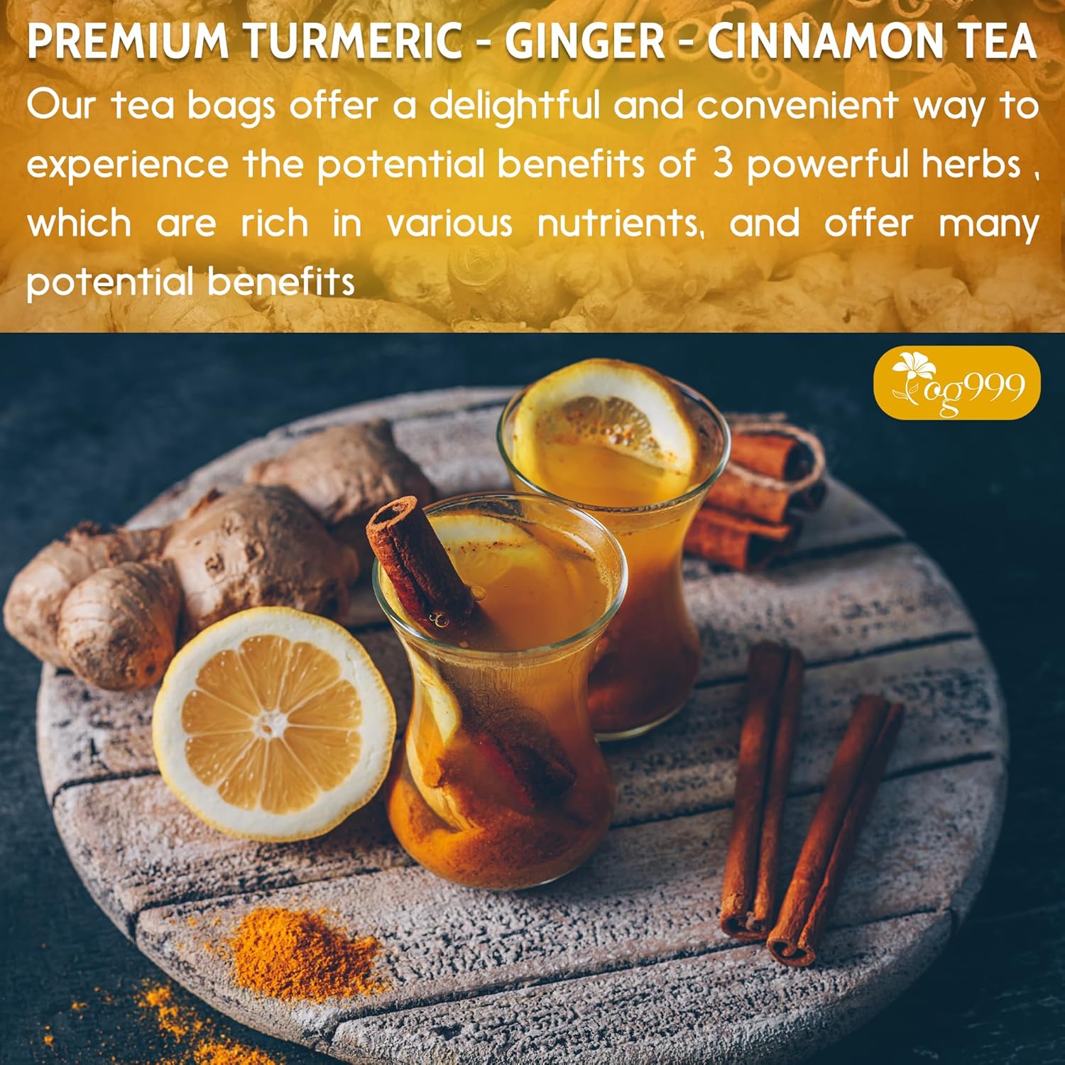 TOG999 Premium Tea Bags in Resealable Pouch – Cozy Holiday Stocking Stuffer for Mom, Wife, and Tea Enthusiasts