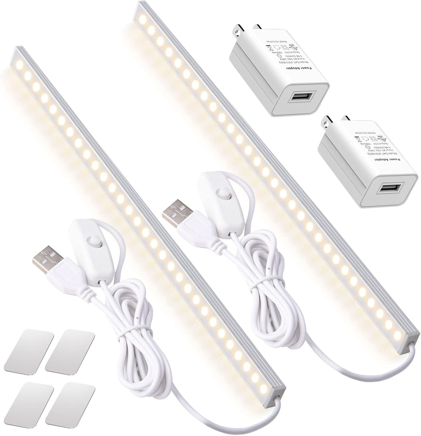 tool-free magnetic mounting plus 4 double-sided tapes and 4 metal sheets included