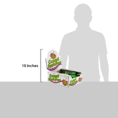 Tootsie Roll Caramel Apple Suckers – Impulse-Buy Checkout Counter Candy for Retail Displays, 48 Count Display Box