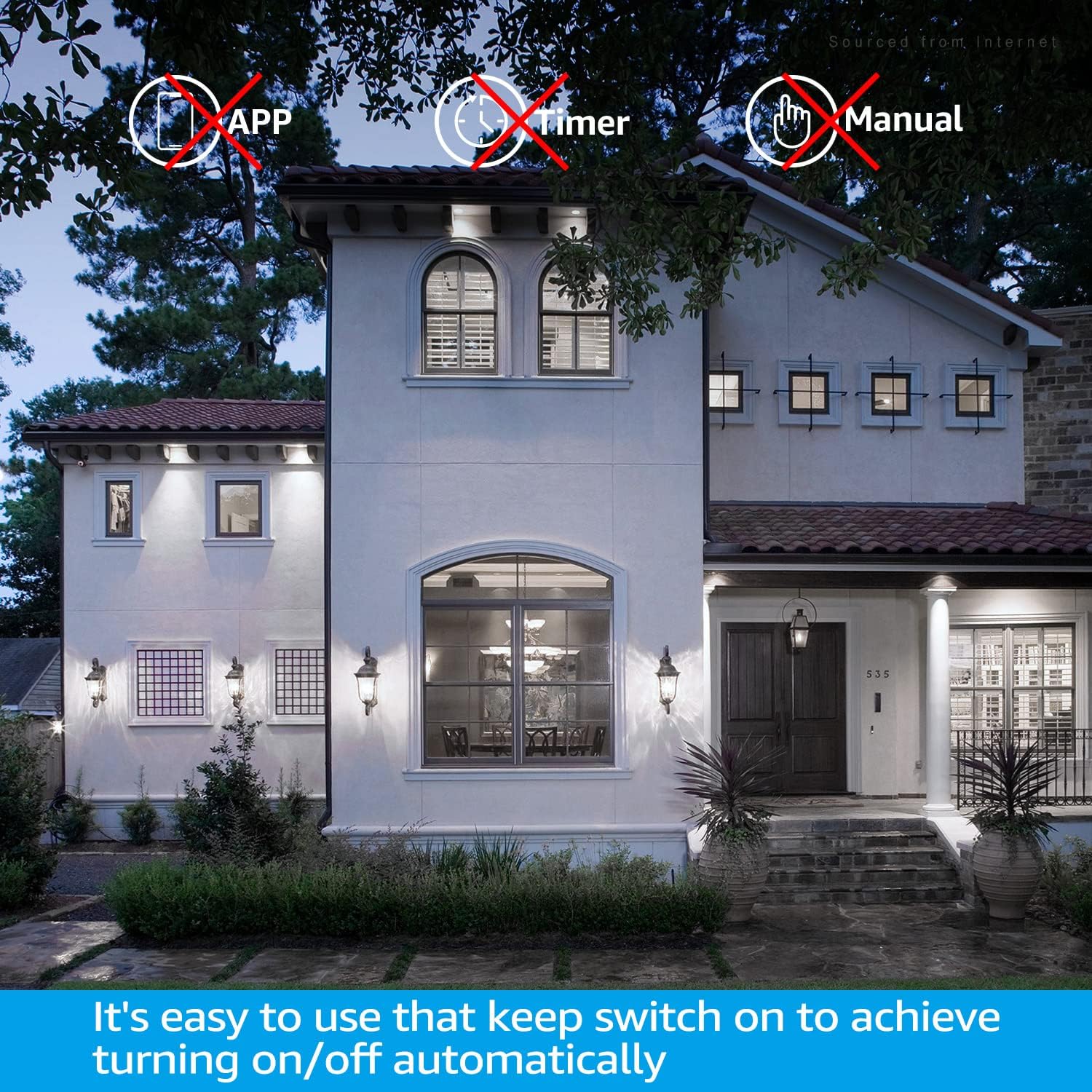 TORCHSTAR Dusk to Dawn Outdoor Bulb – Pet-Friendly Garage and Driveway Safety Light, Smokeless Sensor LED, 60W Equivalent, 4-Pack