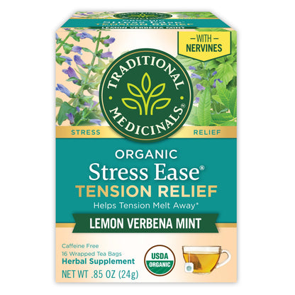 Traditional Medicinals Organic Calming Tea – Self-Care Holiday Gift Basket Addition for the Overworked Woman
