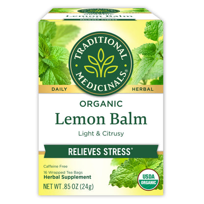 Traditional Medicinals Organic Calming Tea – Self-Care Holiday Gift Basket Addition for the Overworked Woman