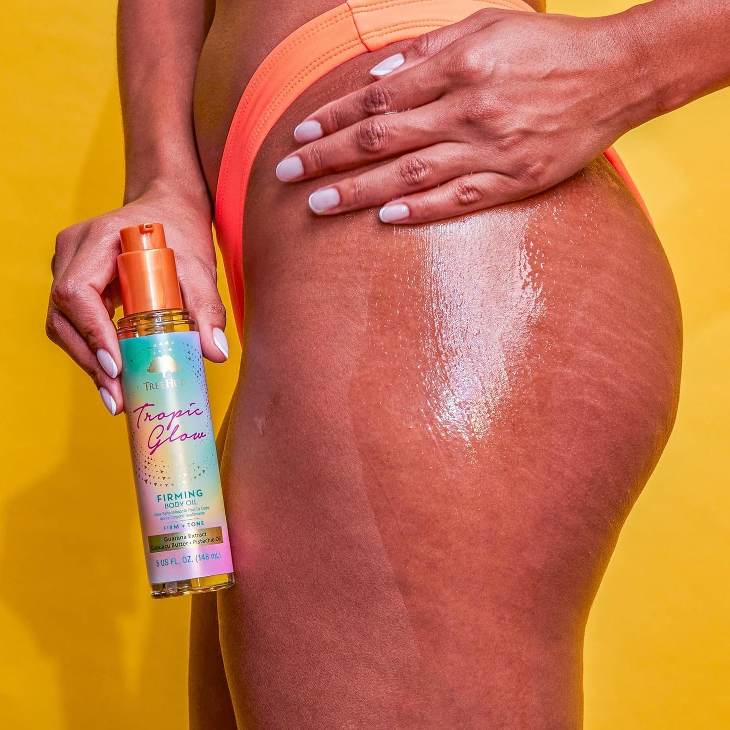 Tree Hut Tropic Glow Body Oil – Layerable Fragrance Oil for Long-Lasting Signature Scent Wardrobe