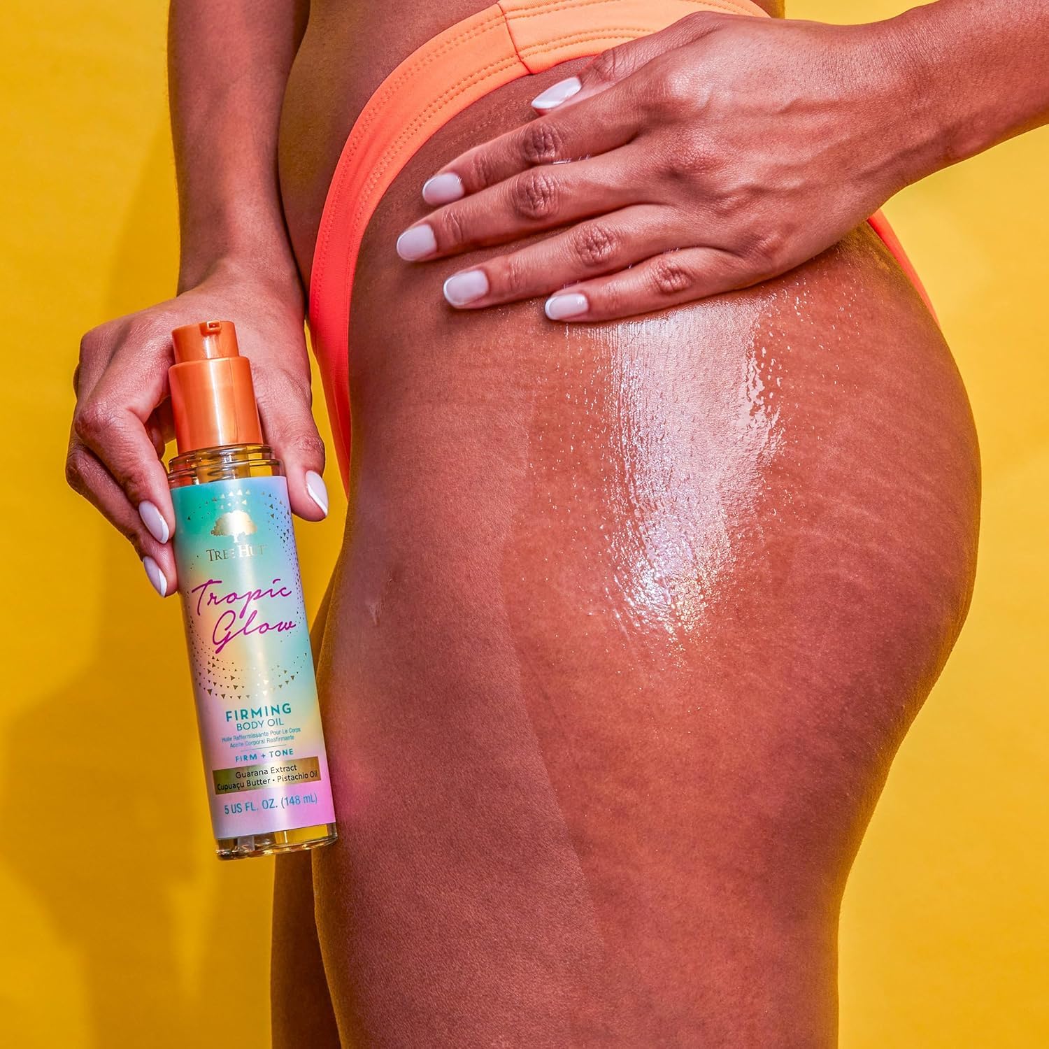 Tree Hut Tropic Glow Body Oil – Layerable Fragrance Oil for Long-Lasting Signature Scent Wardrobe