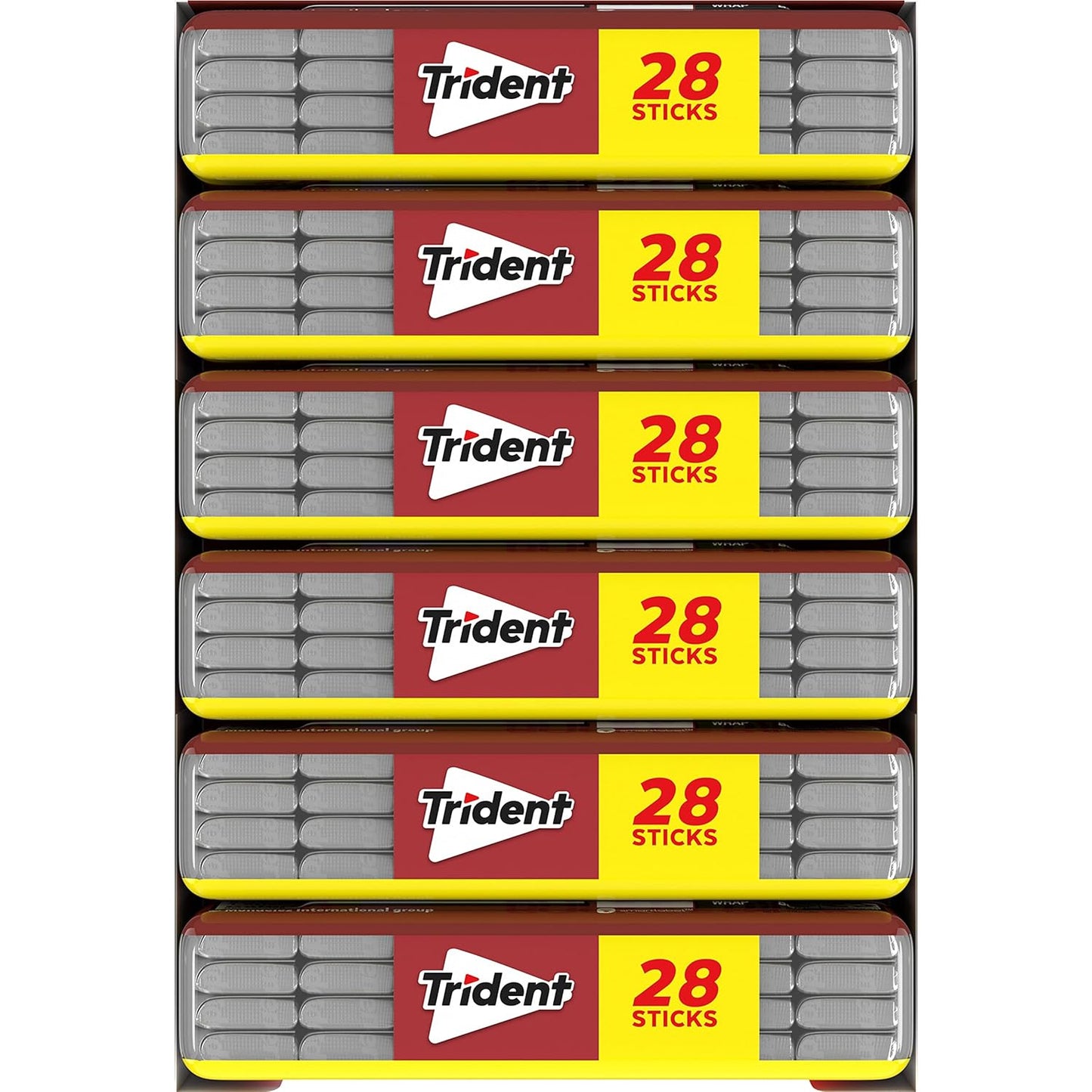 Trident Spearmint Sugar-Free Gum – Home Office Focus Chewing Aid for ADHD Concentration Support