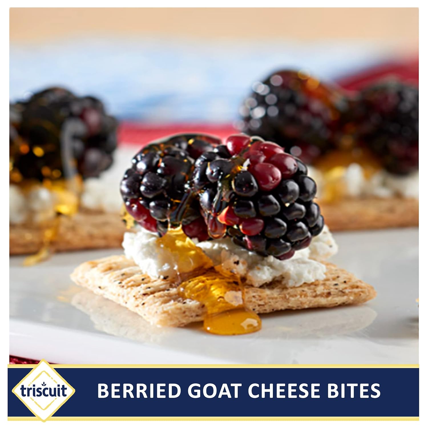 Triscuit Cracked Pepper & Olive Oil Crackers – Kosher Snack for Kid-Friendly Charcuterie Boards