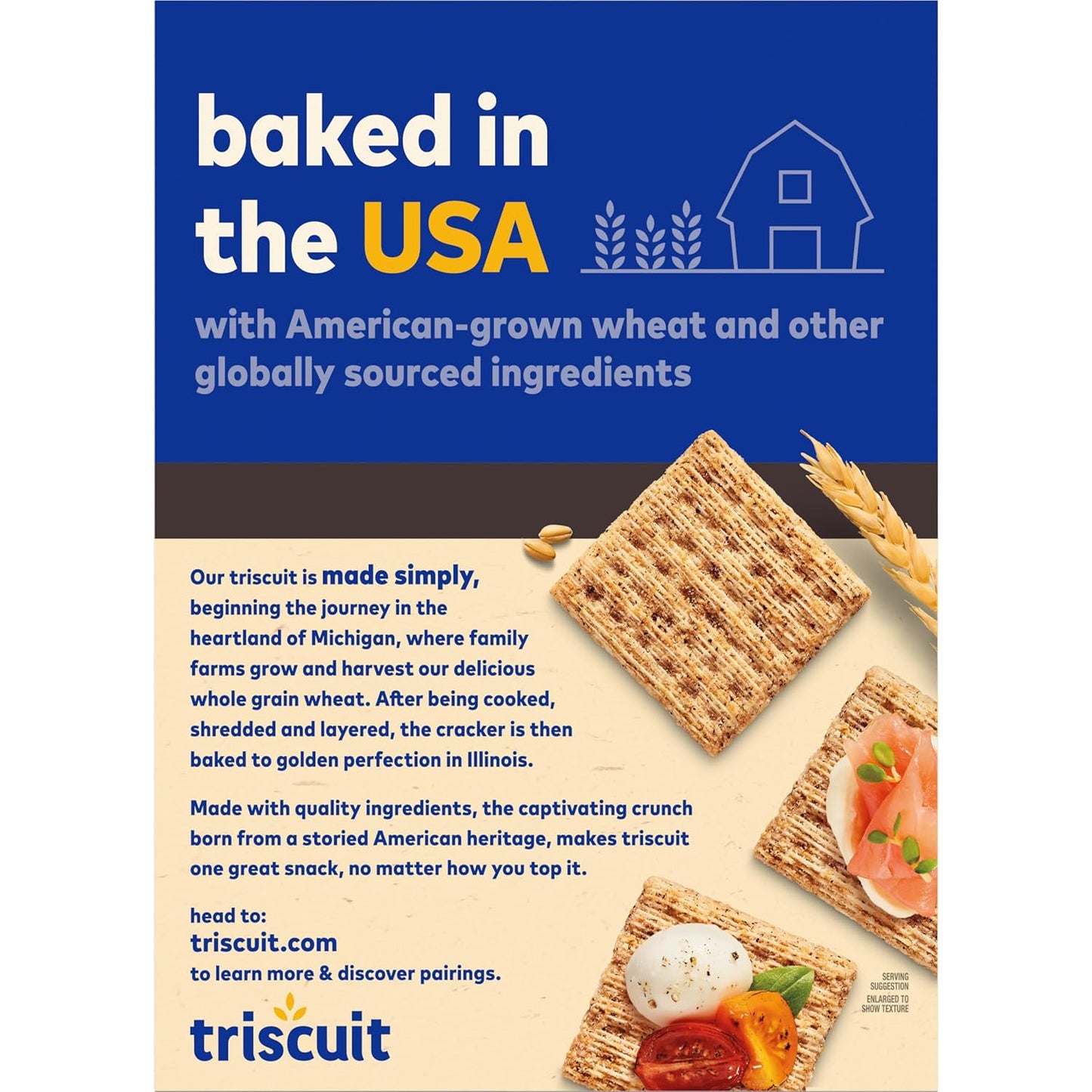 Triscuit Cracked Pepper & Olive Oil Crackers – Kosher Snack for Kid-Friendly Charcuterie Boards