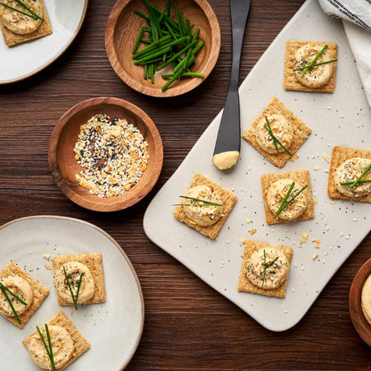 Triscuit Cracked Pepper & Olive Oil Crackers – Kosher Snack for Kid-Friendly Charcuterie Boards