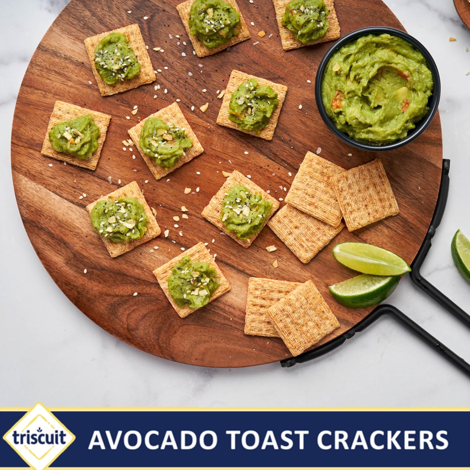 Triscuit Hint of Sea Salt Whole Grain Crackers – Quick Whole Wheat Bite for Between-Meeting Office Fuel