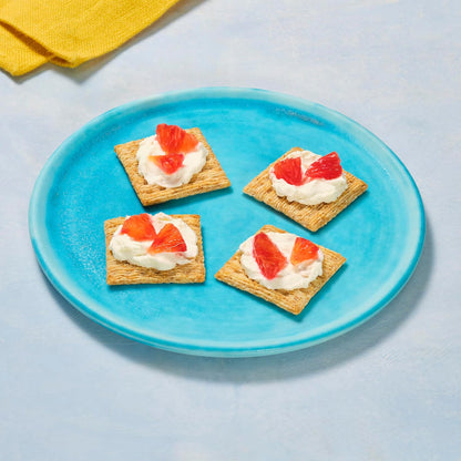 Triscuit Hint of Sea Salt Whole Grain Crackers – Quick Whole Wheat Bite for Between-Meeting Office Fuel