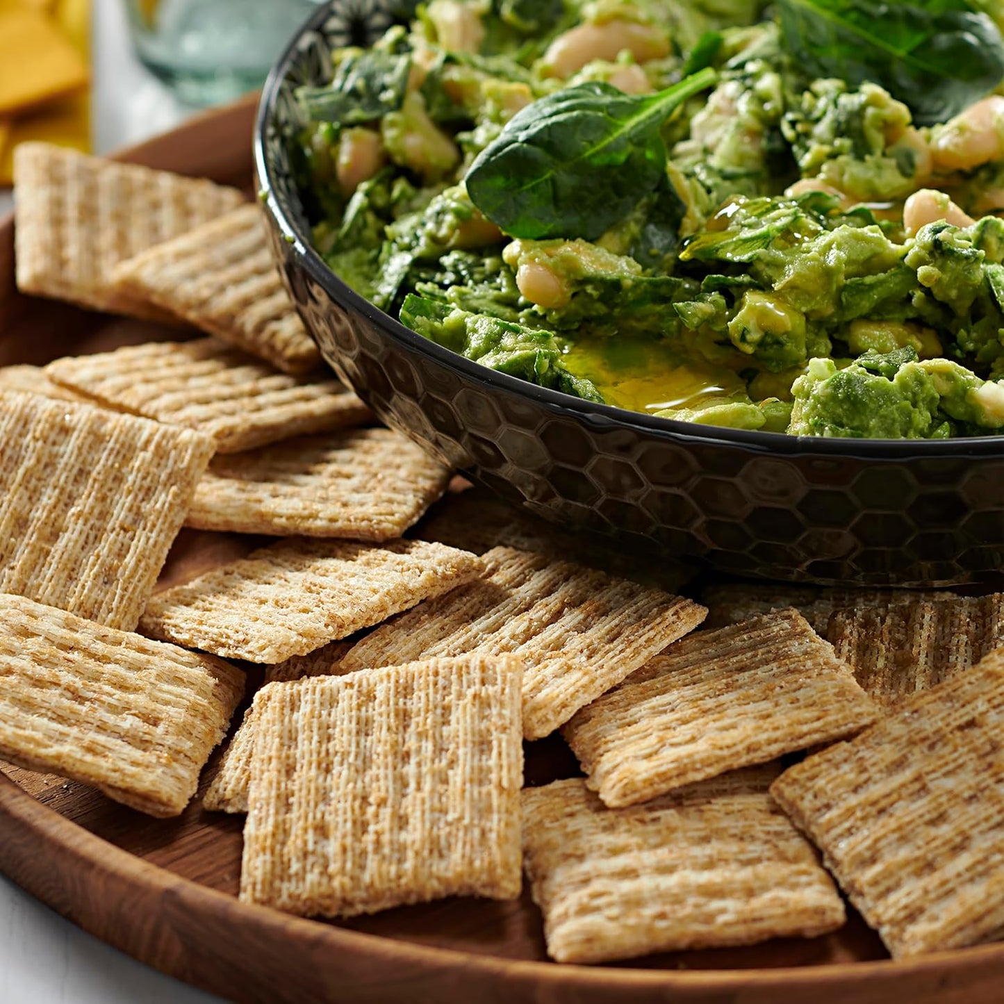 Triscuit Hint of Sea Salt Whole Grain Crackers – Quick Whole Wheat Bite for Between-Meeting Office Fuel