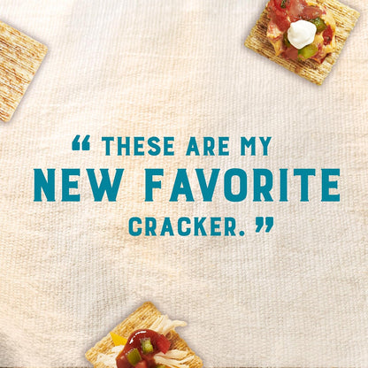 Triscuit Hint of Sea Salt Whole Grain Crackers – Quick Whole Wheat Bite for Between-Meeting Office Fuel