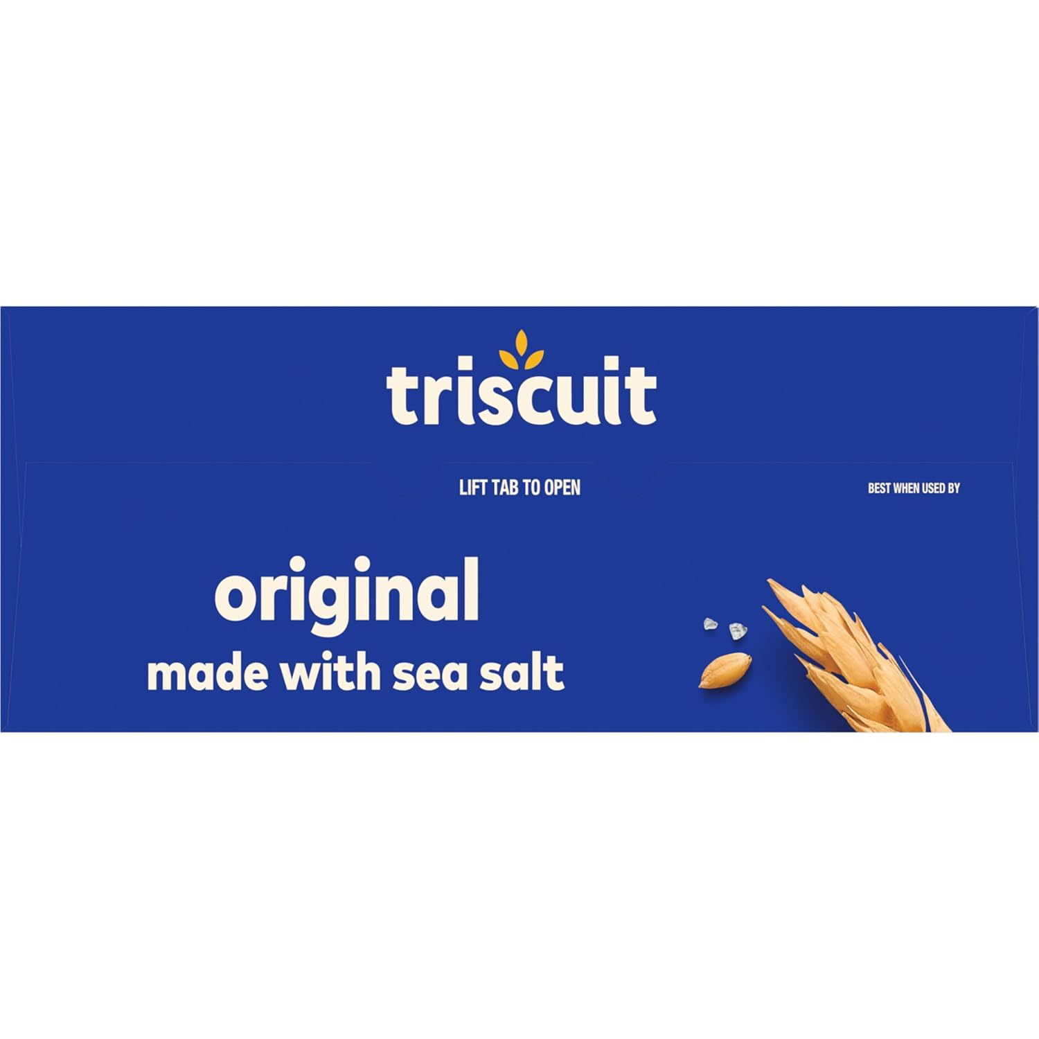 Triscuit Original Whole Grain Crackers – No-Filler Snack for Clutter-Free Snack Drawers