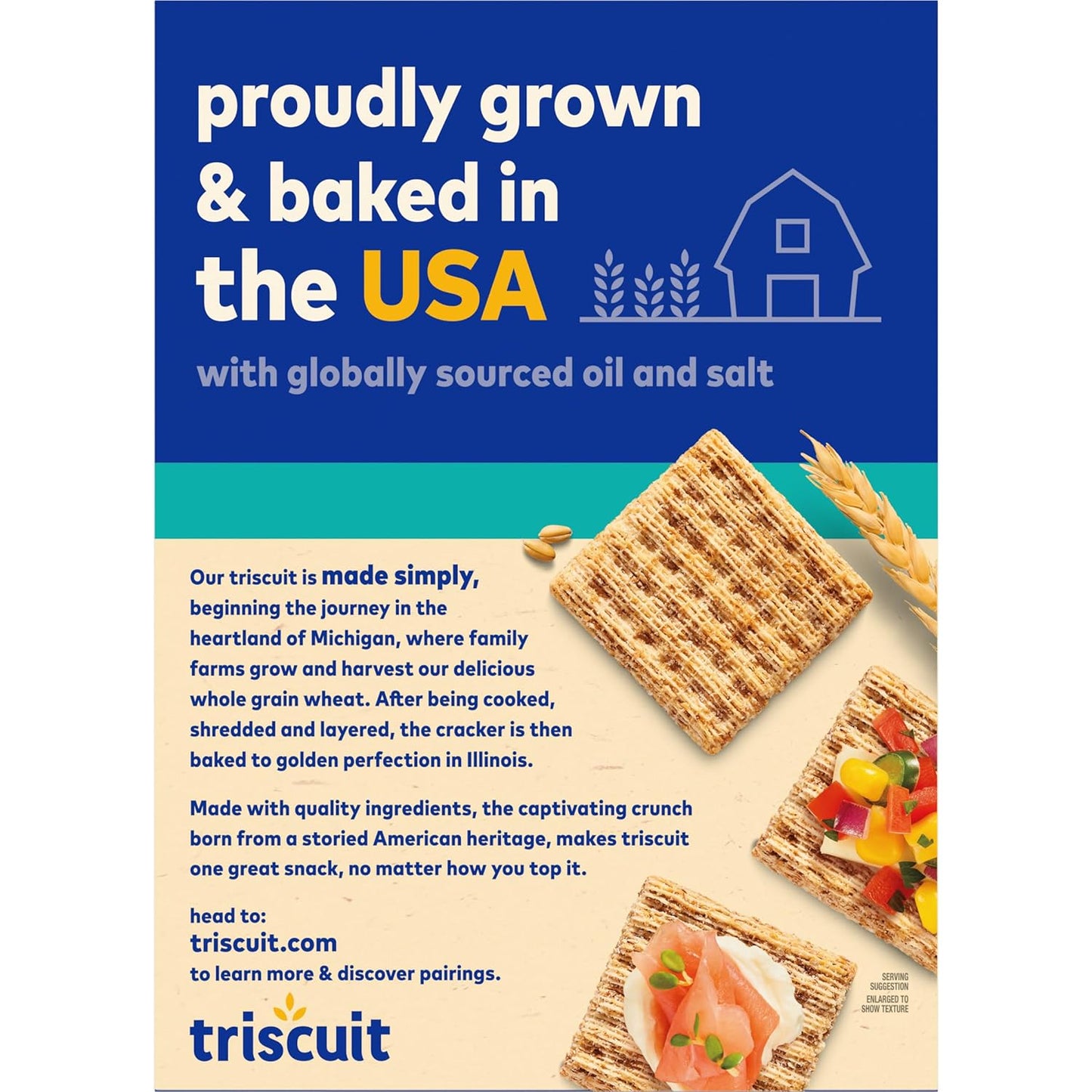 Triscuit Reduced Fat Vegan Crackers – Car Cup Holder Snack for Road Trips with Kids