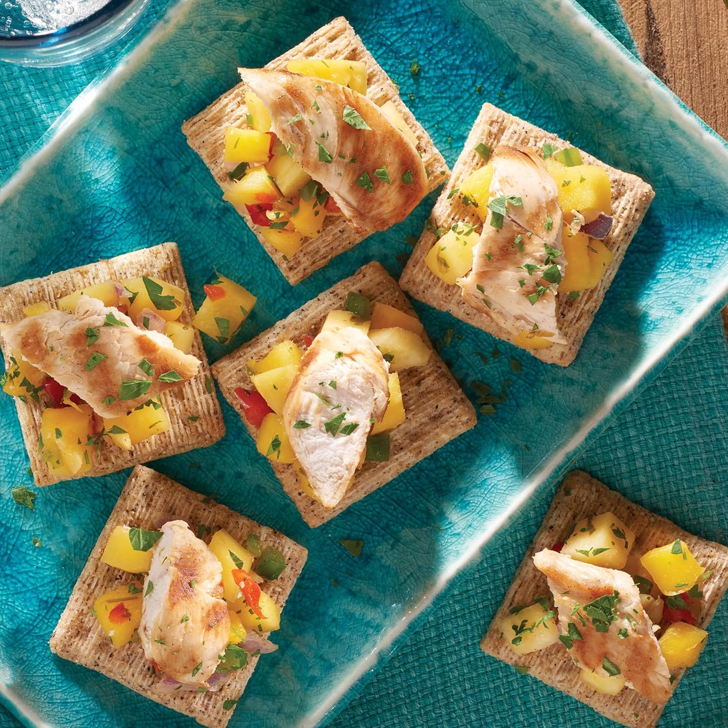 Triscuit Reduced Fat Vegan Crackers – Car Cup Holder Snack for Road Trips with Kids