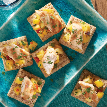 Triscuit Reduced Fat Vegan Crackers – Car Cup Holder Snack for Road Trips with Kids