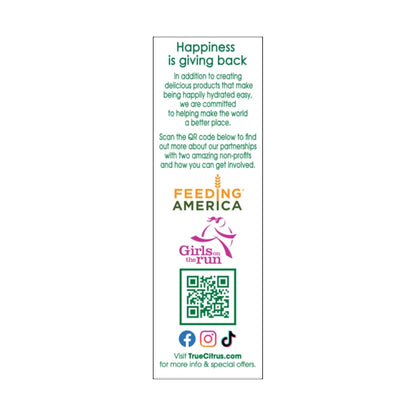 True Citrus True Lemon Strawberry Lemonade Powdered Mix – Family Friendly Low-Sugar Drink for Pantry and Road Trips