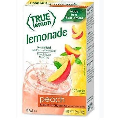 TRUE LEMON Sugar Free Lemon Powder Packets – Reception Area Beverage Upgrade for Employees and Visitors