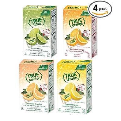 TRUE LEMON Sugar Free Lemon Powder Packets – Reception Area Beverage Upgrade for Employees and Visitors