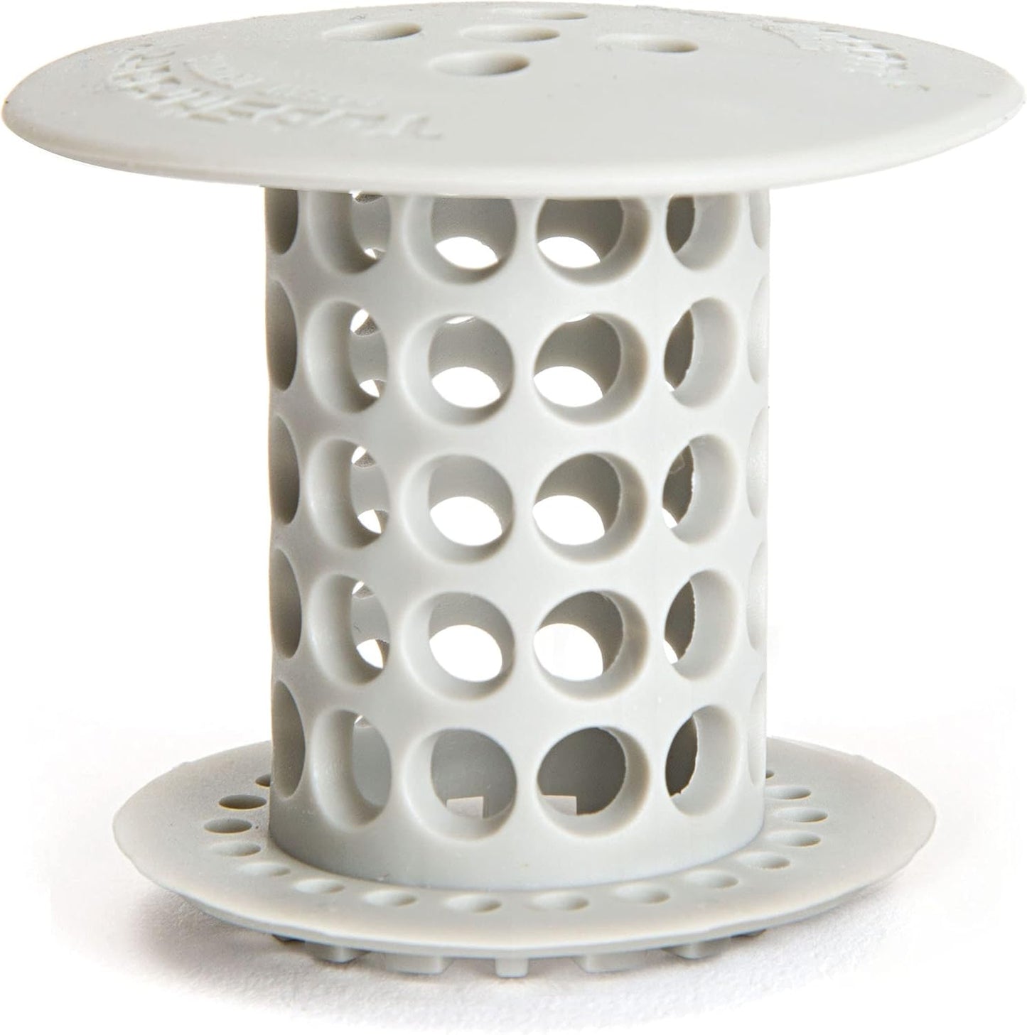 TubShroom Single-Piece Bathtub Hair Catcher for a Streamlined Sink Area, No-Assembly Drain Protector for Simple Living