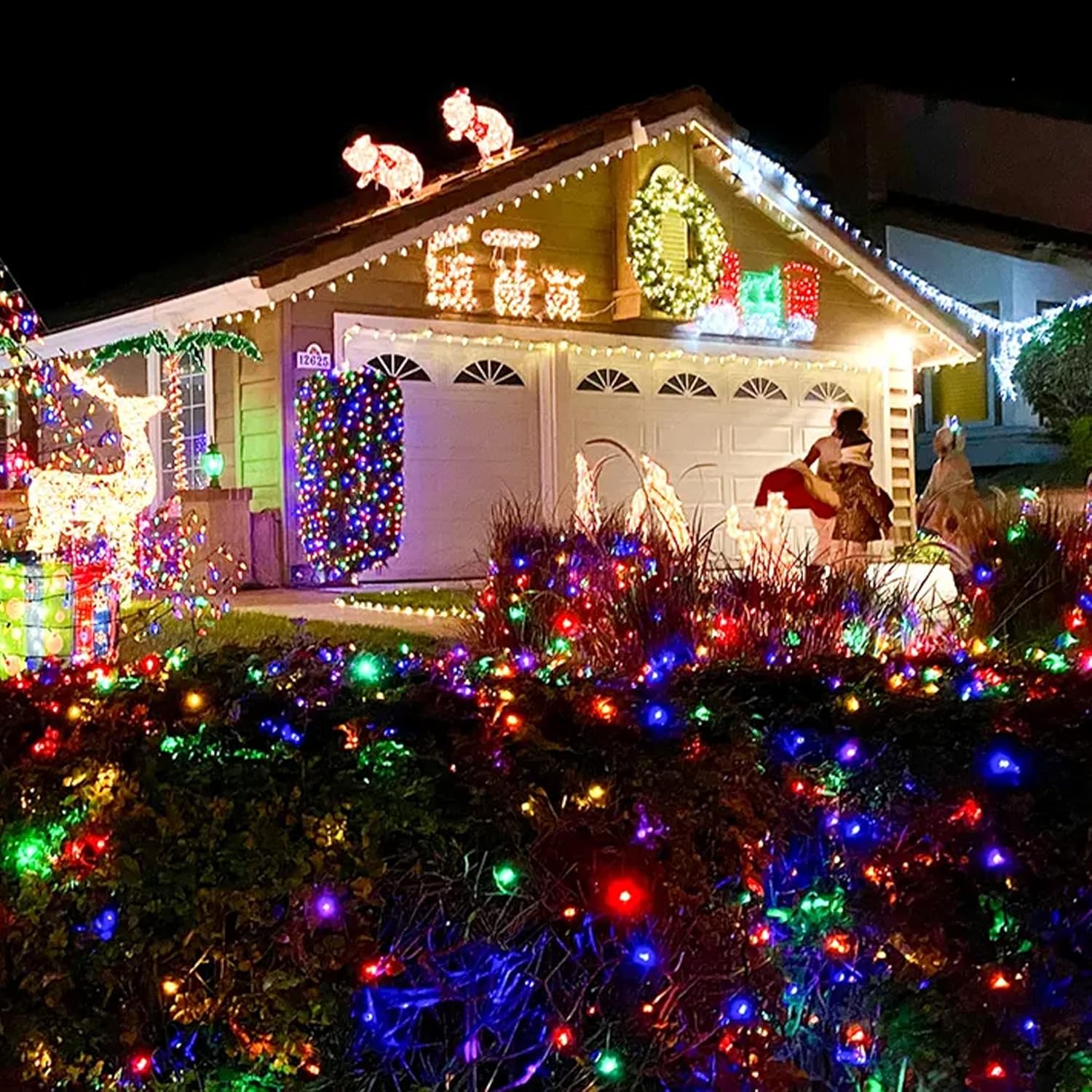 TW SHINE Incandescent Mini Lights – Cool-to-Touch Holiday Lights for Family-Friendly Christmas Tree Wrapping