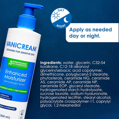 Vanicream Daily Body Lotion – Pediatrician-Friendly Moisturizer for Children's Sensitive and Eczema-Prone Skin