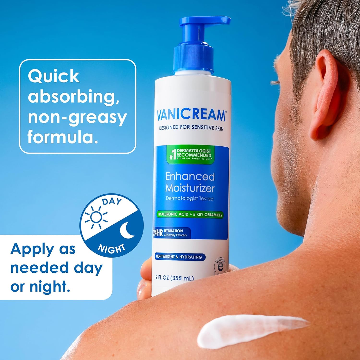 Vanicream Daily Body Lotion – Pediatrician-Friendly Moisturizer for Children's Sensitive and Eczema-Prone Skin