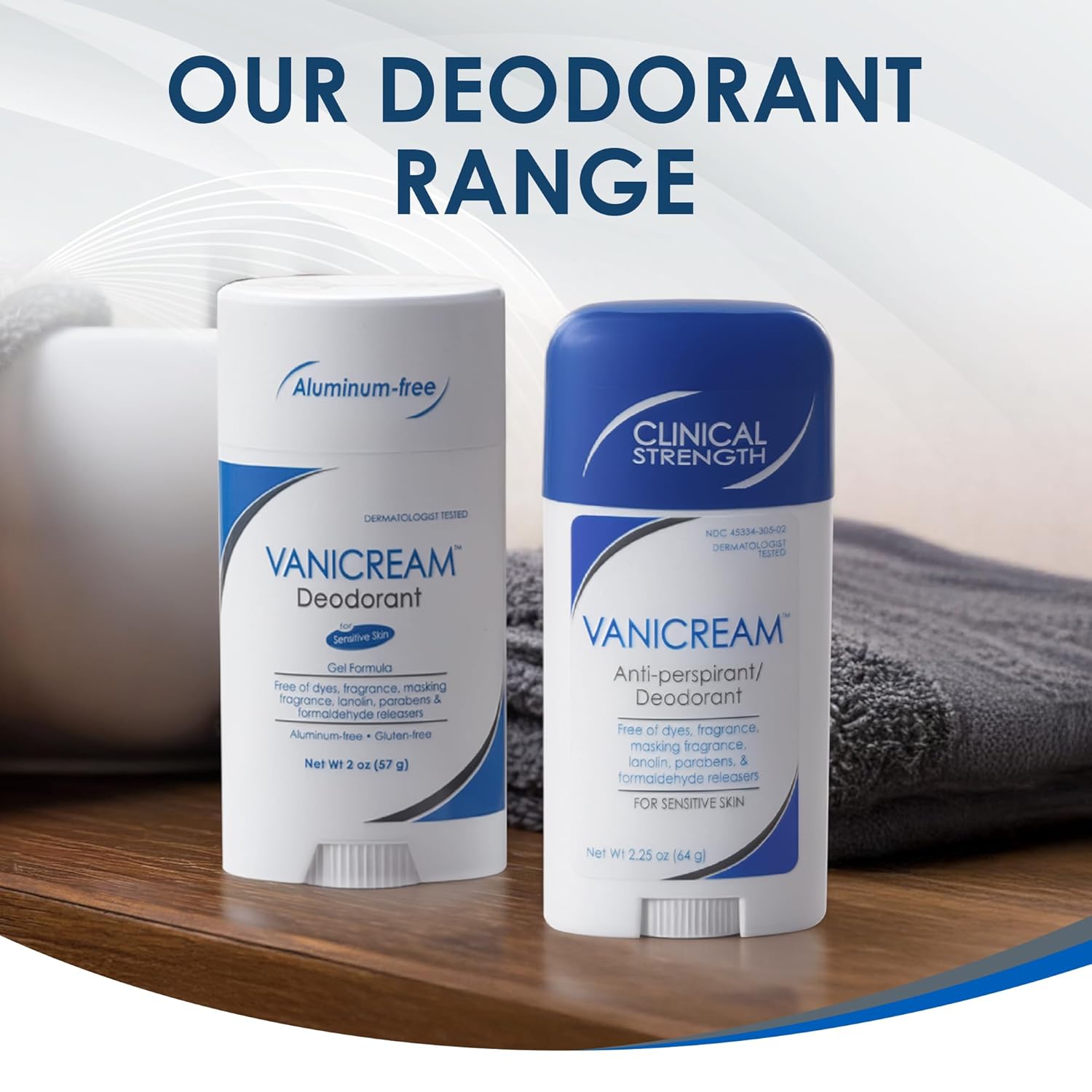 Vanicream Fragrance-Free Aluminum-Free Deodorant – Clean, Simple Daily Odor Care for an Intentional Skincare Routine