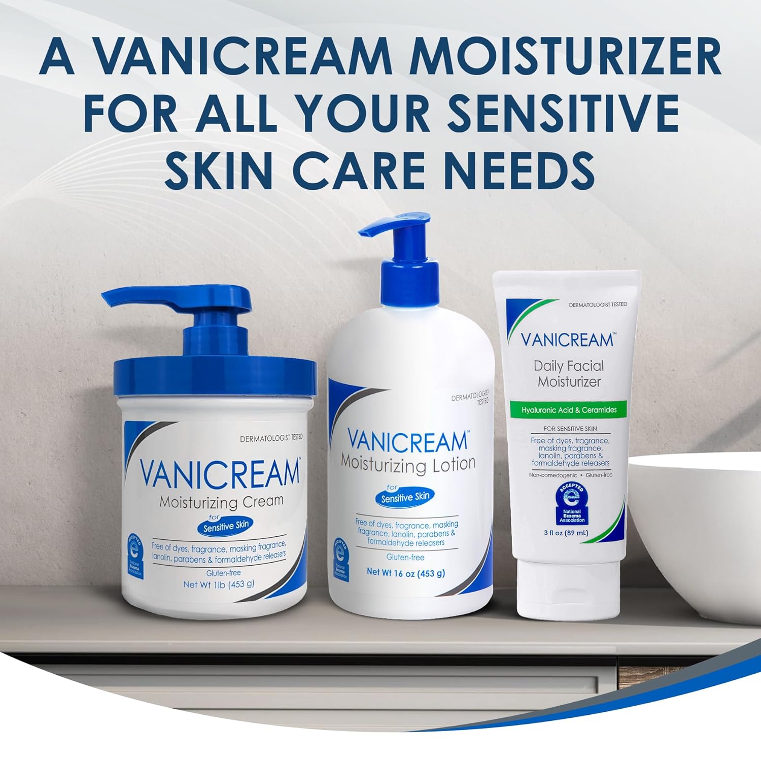 Vanicream Sensitive Skin Lotion – Pediatrician Friendly Body Lotion for Nursery and Bath Time