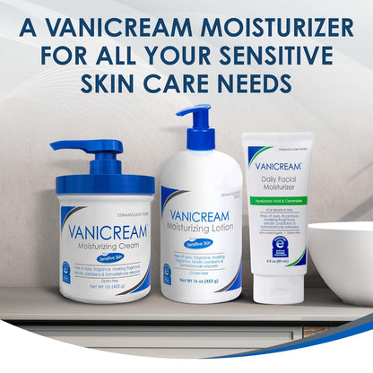 Vanicream Sensitive Skin Lotion – Pediatrician Friendly Body Lotion for Nursery and Bath Time