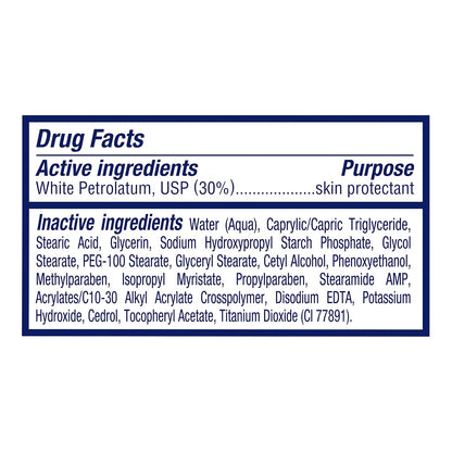 Vaseline Intensive Care Rich Cream – Mindful Daily Moisturizing Ritual for Eczema-Prone Adults, Unscented, 9 oz, 4 Pack