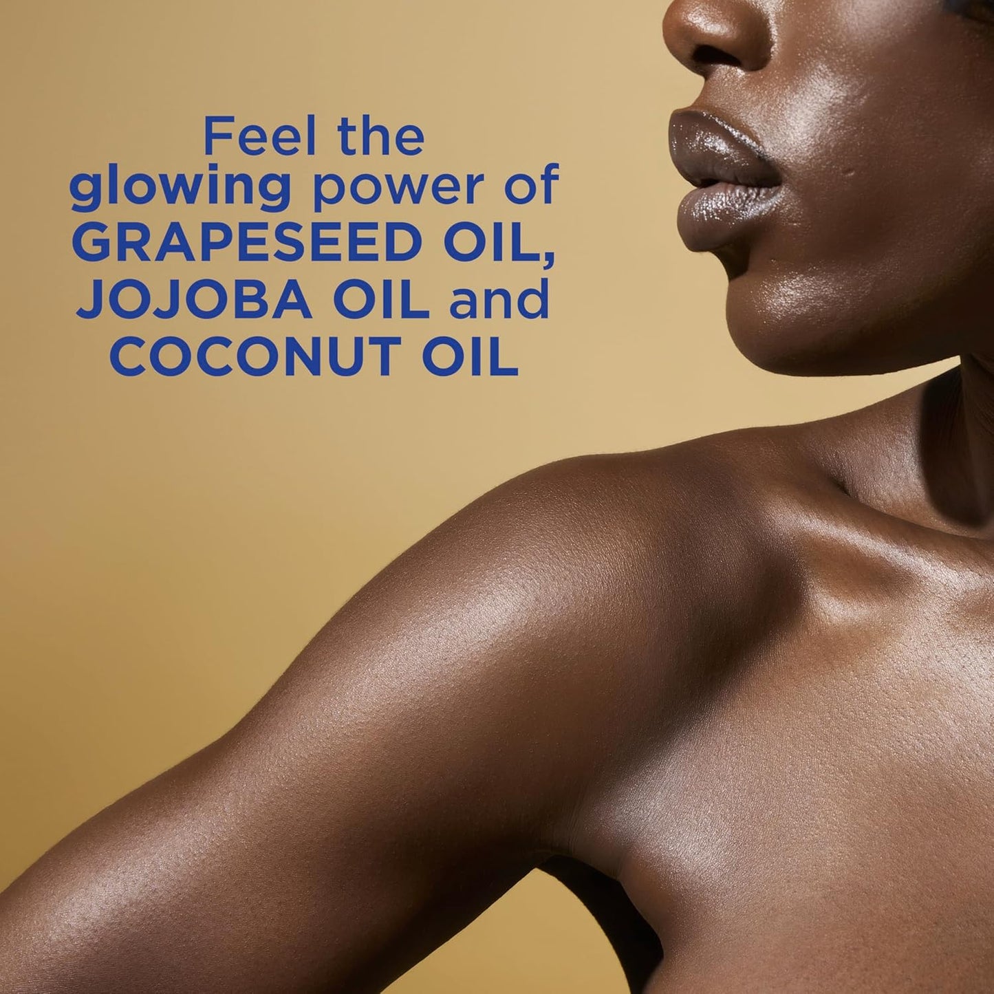 Vaseline Radiant X Replenishing Body Oil, Allergy-Conscious Clean Body Oil Safe for Face Body and Cuticles