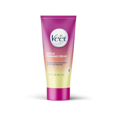 Veet Depilatory Cream with Organic Aloe Vera – Gentle Skin-Safe Hair Removal for Upper Lip, Chin, and Body