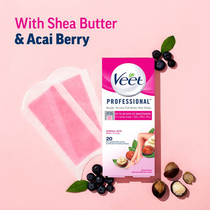 Veet Full Body Waxing Kit – At-Home Wax Ritual for Stress-Free Body Care