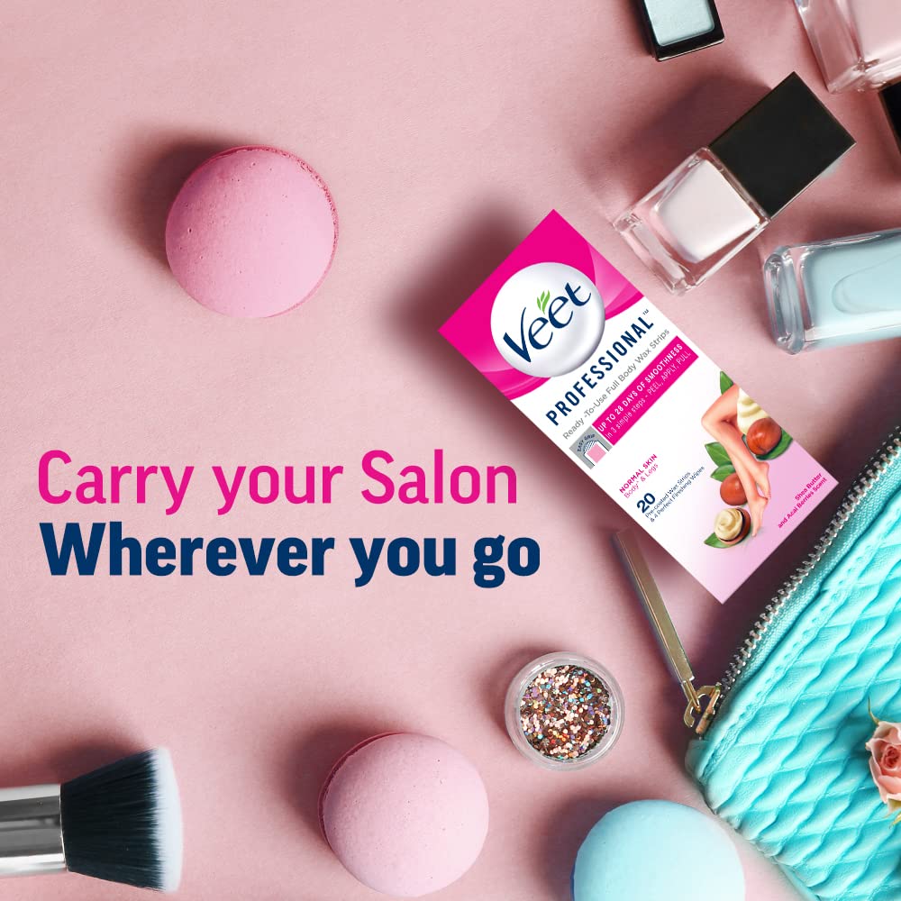 Veet Full Body Waxing Kit – At-Home Wax Ritual for Stress-Free Body Care