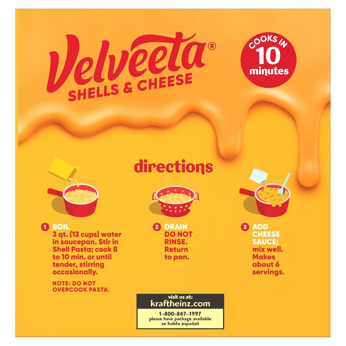 Velveeta Shells & Cheese Original Shell Pasta & Cheese Sauce 24 oz – SNAP EBT Eligible Pantry Stockpile for Tight Budgets