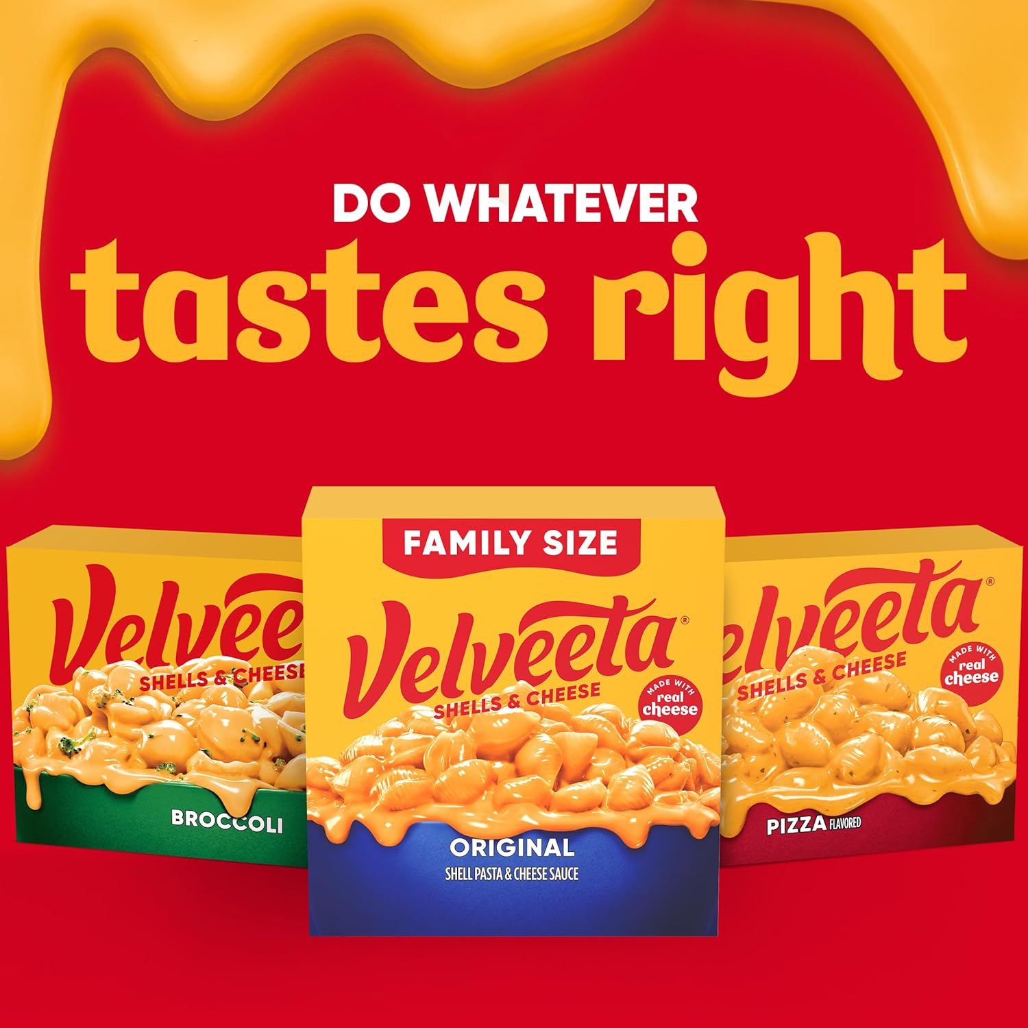 Velveeta Shells & Cheese Original Shell Pasta & Cheese Sauce 24 oz – SNAP EBT Eligible Pantry Stockpile for Tight Budgets