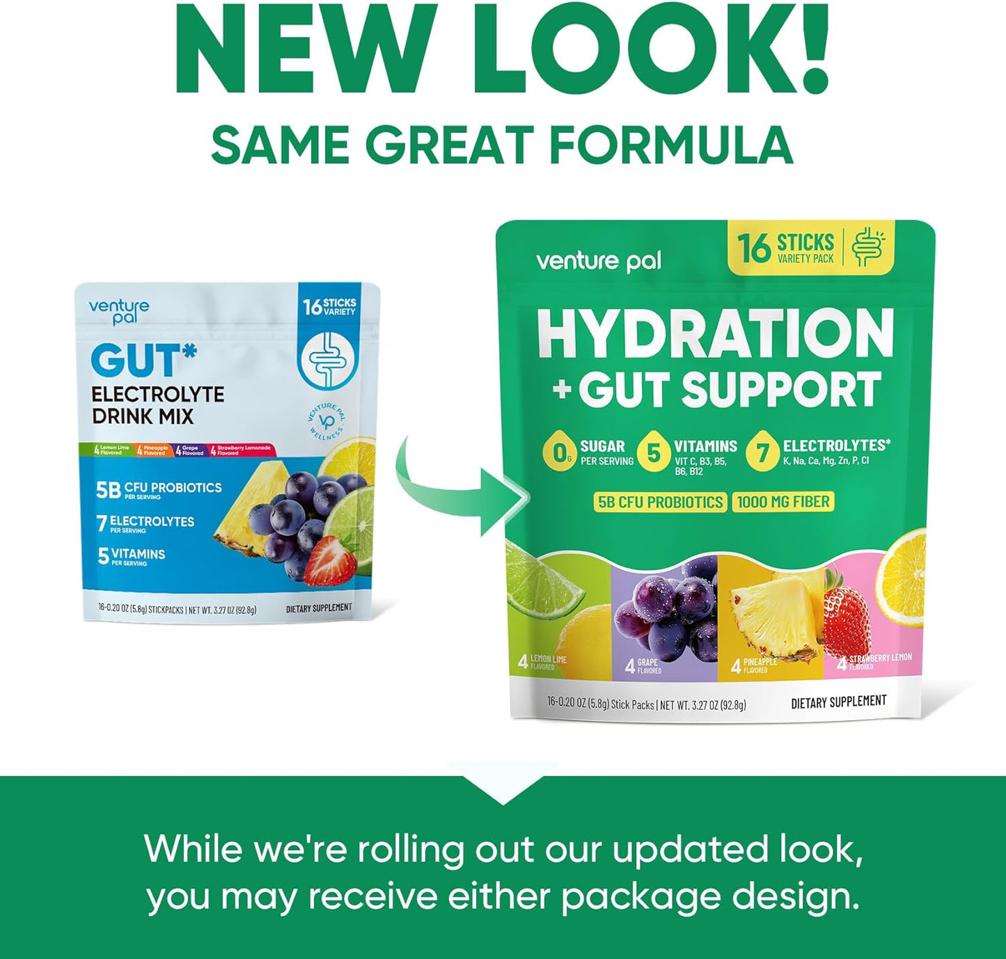 Venture Pal Sugar-Free Electrolyte Variety Pack – Birthday Gift for Her, Pilates Lover, and Health-Conscious Friend