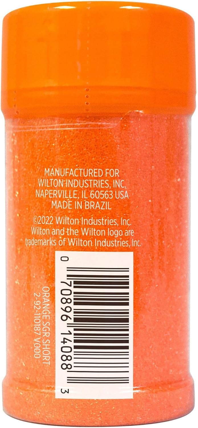 vibrant orange color suitable for seasonal and themed baking