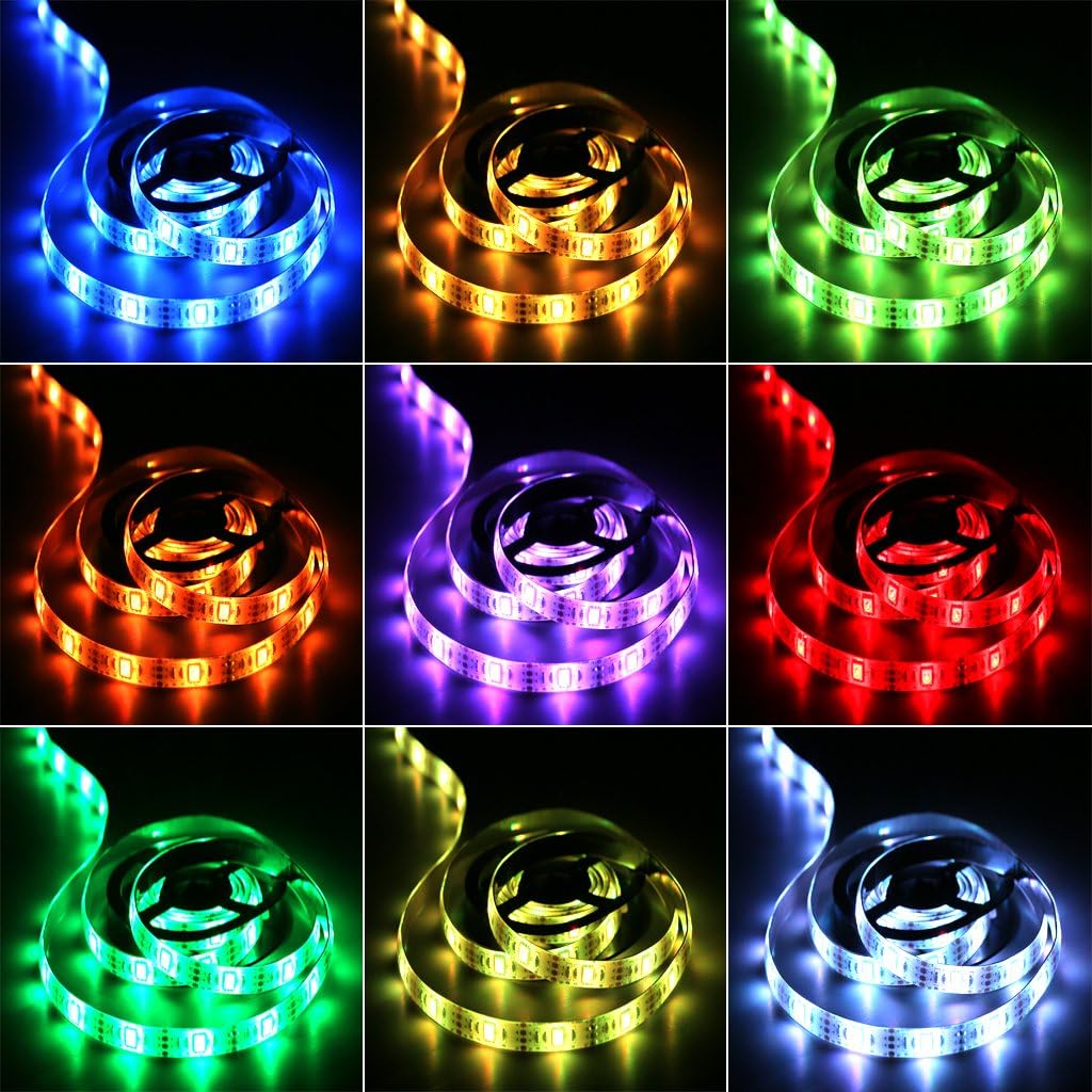 VOLTRONIC GlowStrip Battery LED Strip – Fire Hazard Free Lighting for Homes with Kids and Pets