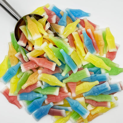 Wax Bottle Candy Drinks – 8oz Assorted Flavor Pack Perfect for Pinata Fillers, Halloween Handouts, and Playdate Treat Jars